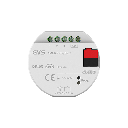 KNX安全3路嵌入式多功能執(zhí)行器